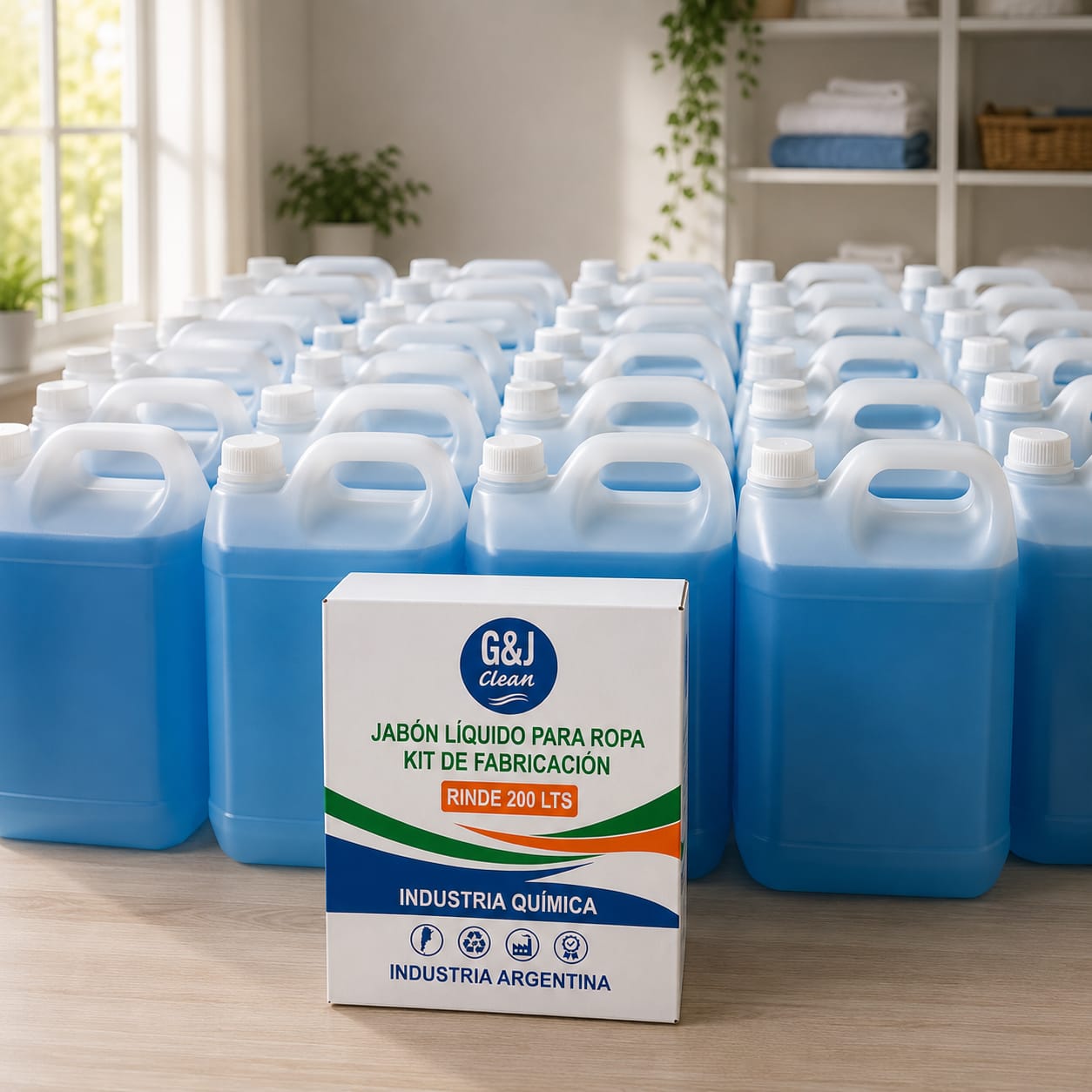 Jabon liquido para ropa Kit de fabricacion.